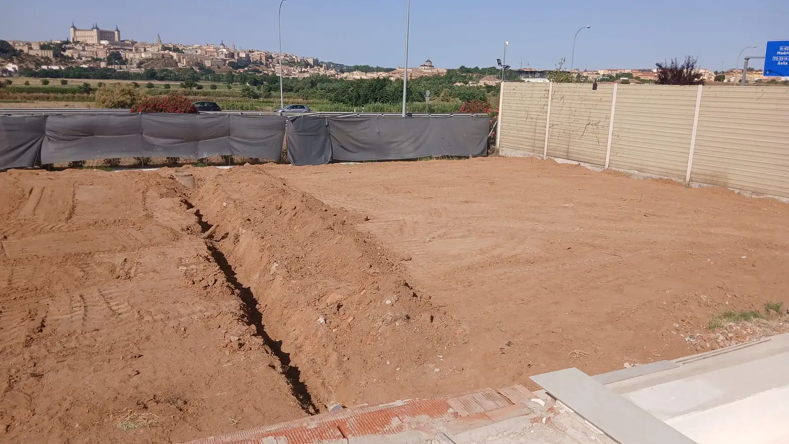Jardín de obra nueva con vistas a Toledo — foto 2